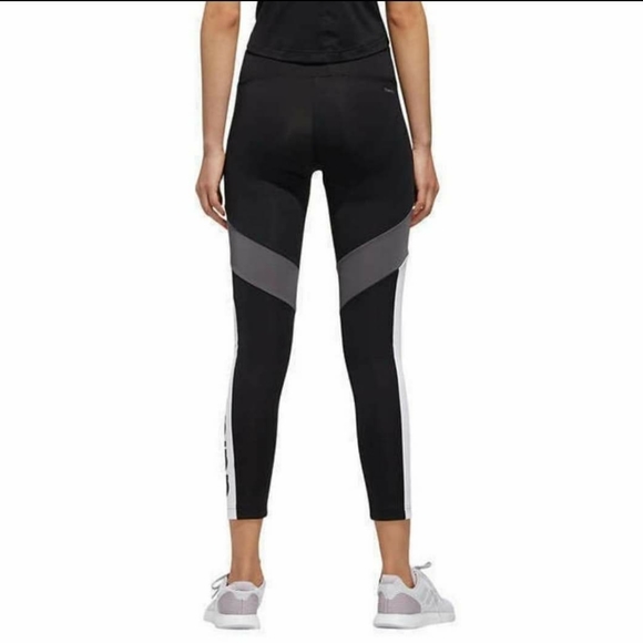 Adidas womens design 2 move colorblock leggings - Picture 4 of 4